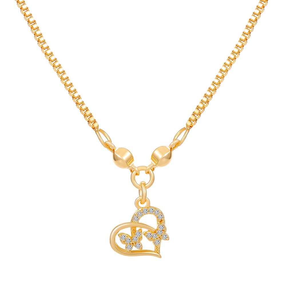 Women's Heart Vintage Fashion Necklace