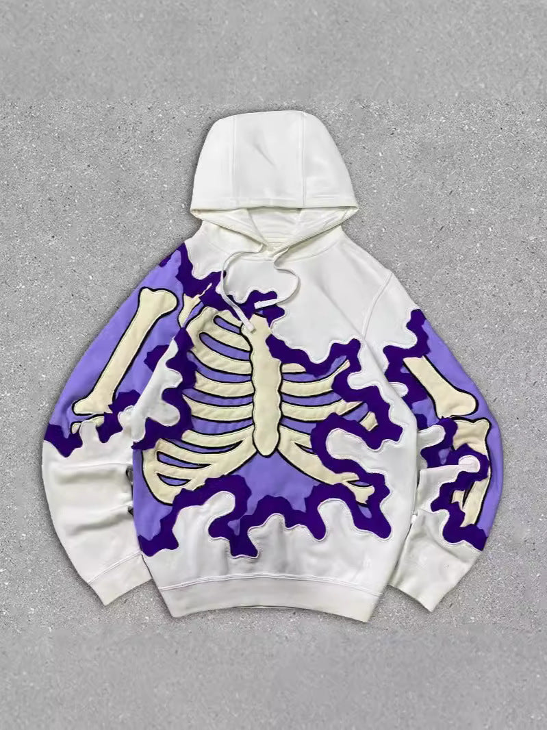 Skull Skeleton 3d Printed Sweater For Men