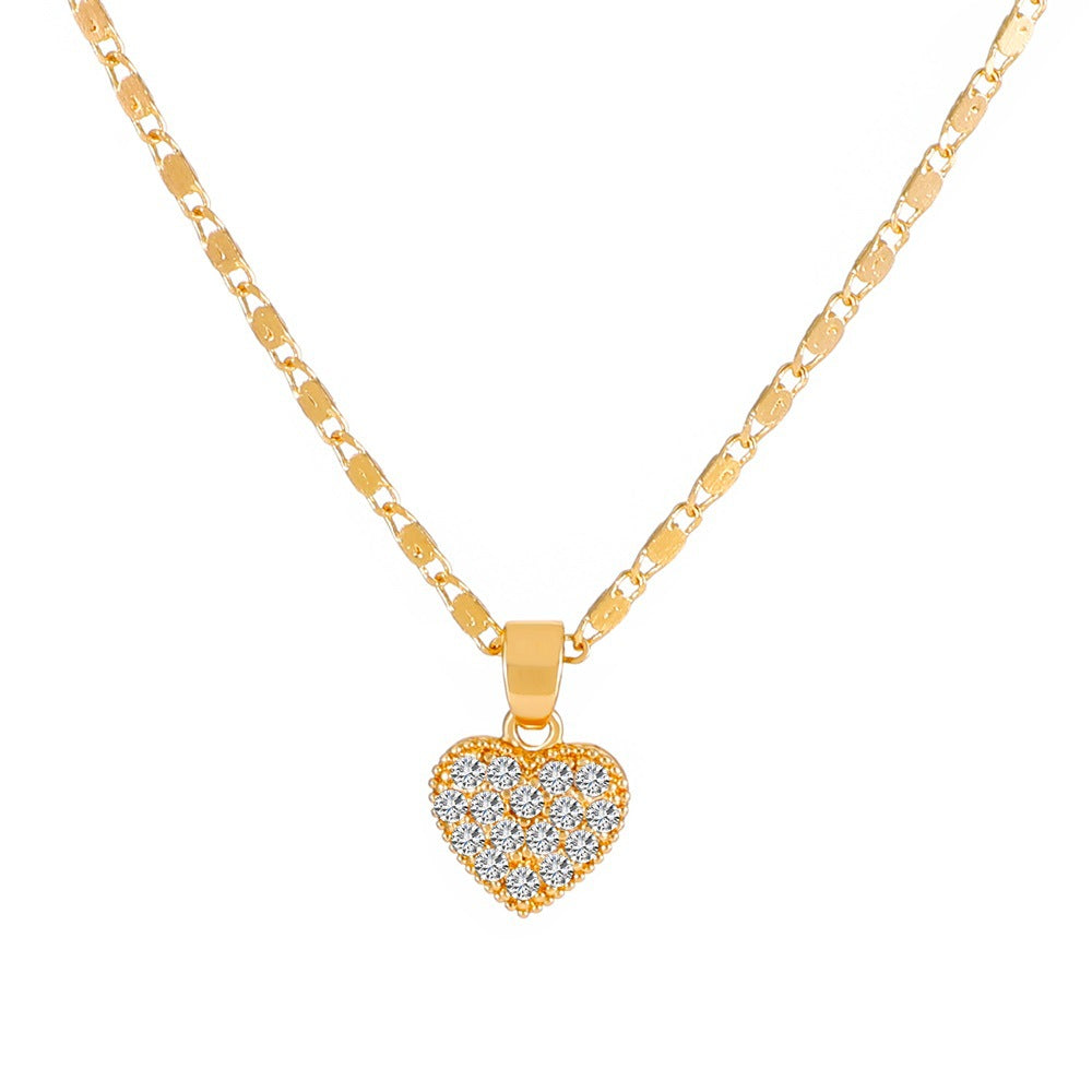 Women's Heart Vintage Fashion Necklace
