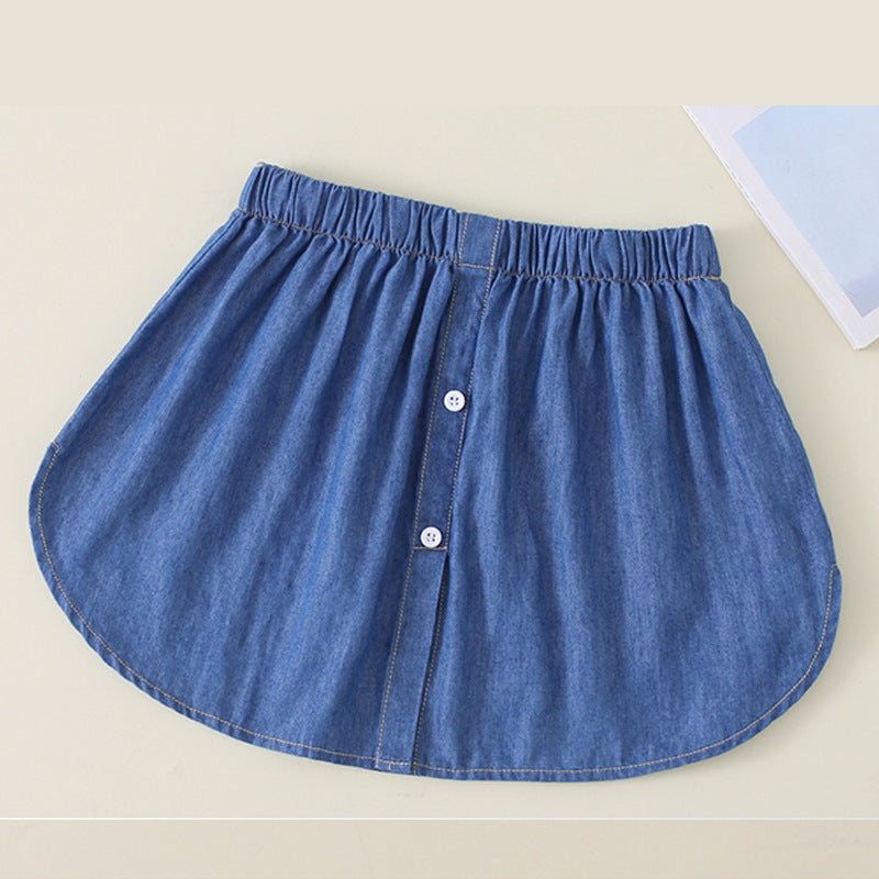 White Skirts Inside The Curtain