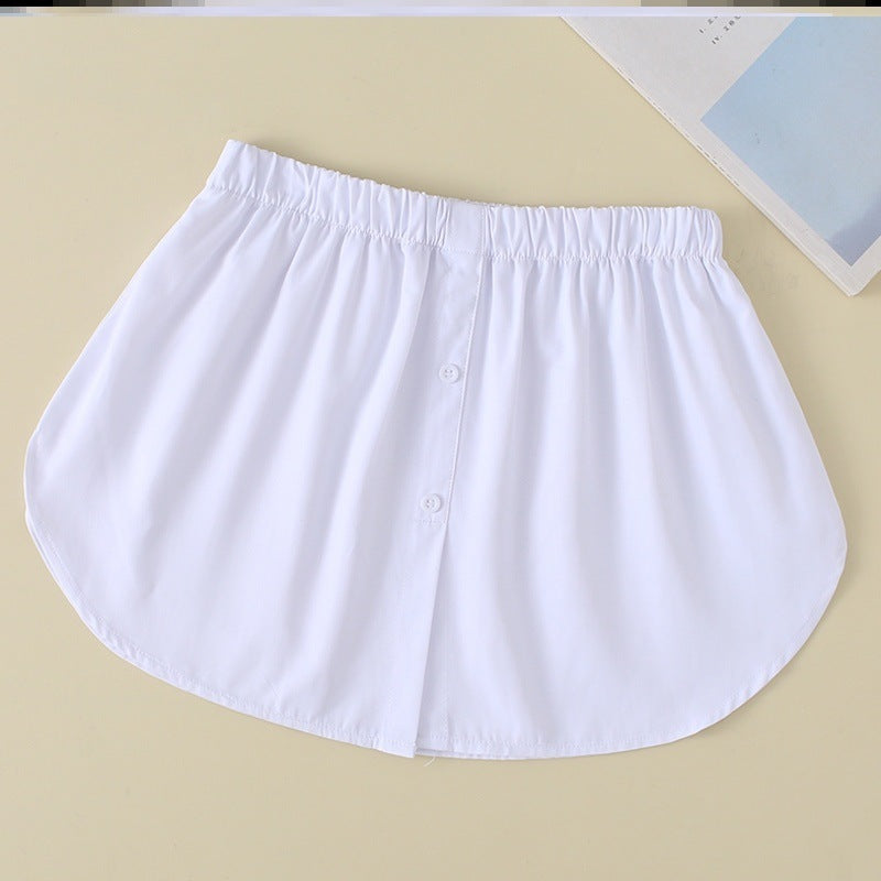 White Skirts Inside The Curtain
