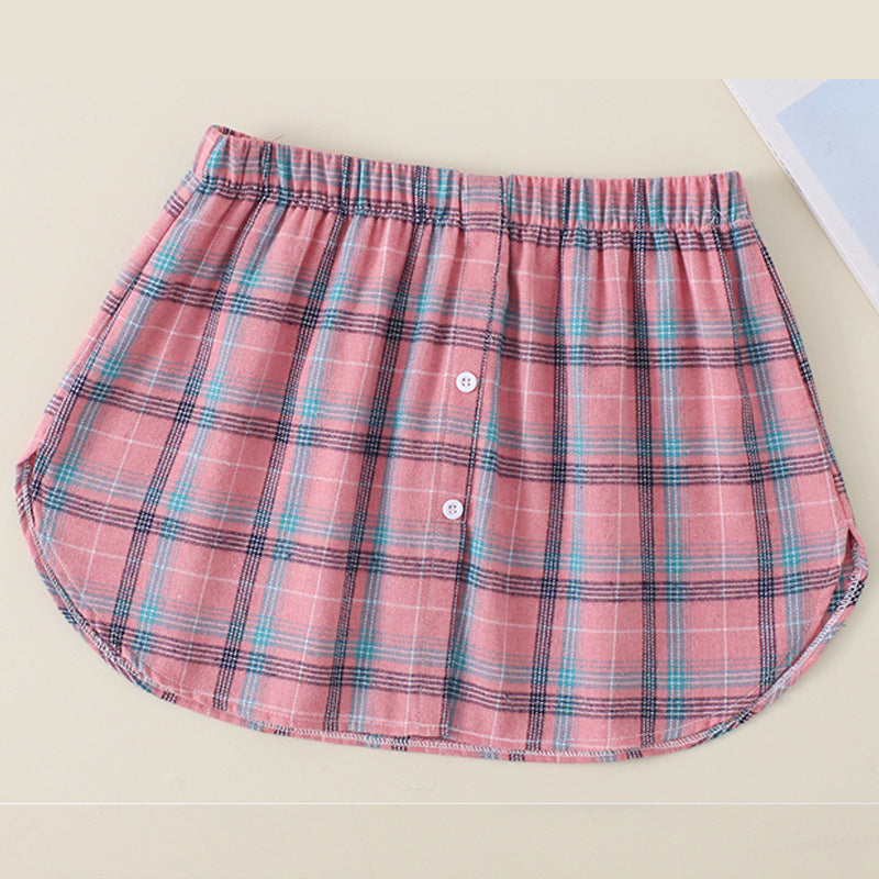 White Skirts Inside The Curtain