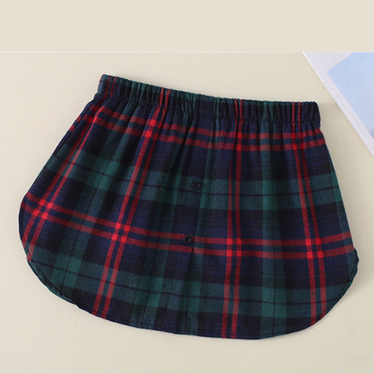 White Skirts Inside The Curtain