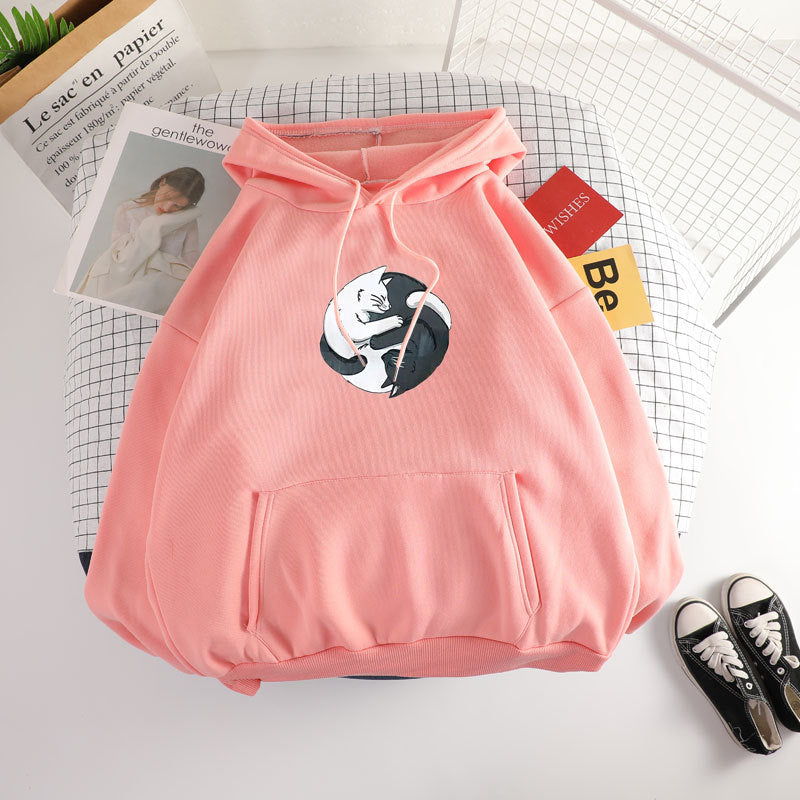 Super Fire Plus Velvet Padded Sweater Women Autumn And Winter Leisure