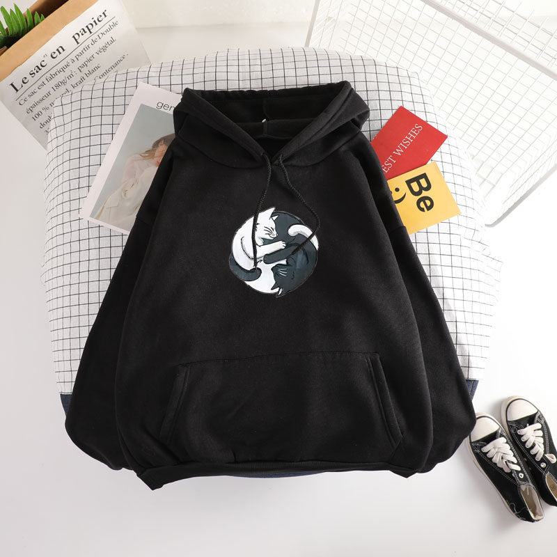 Super Fire Plus Velvet Padded Sweater Women Autumn And Winter Leisure