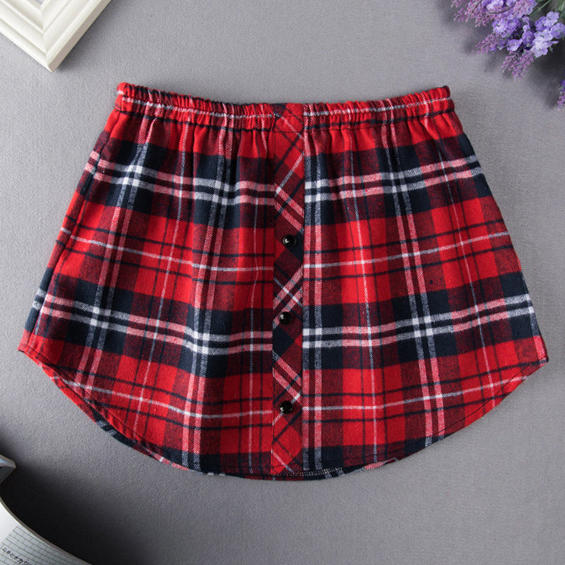 White Skirts Inside The Curtain