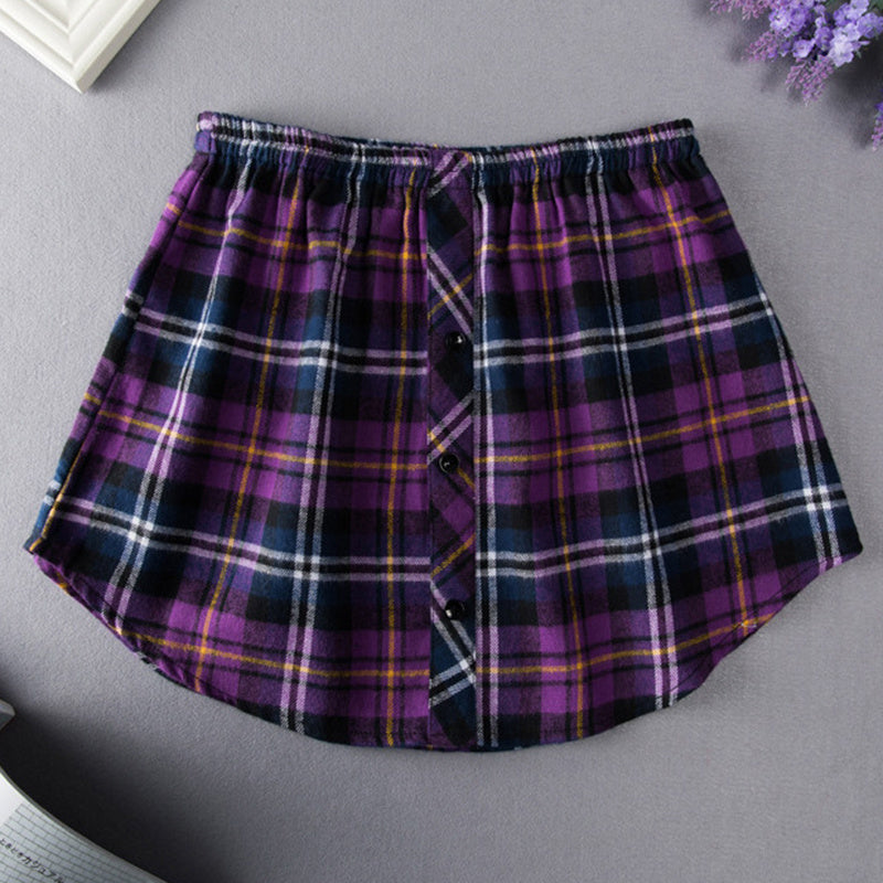 White Skirts Inside The Curtain