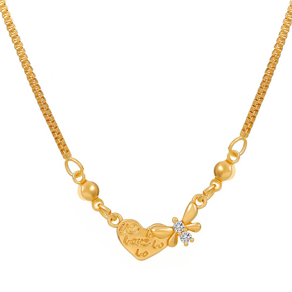 Women's Heart Vintage Fashion Necklace