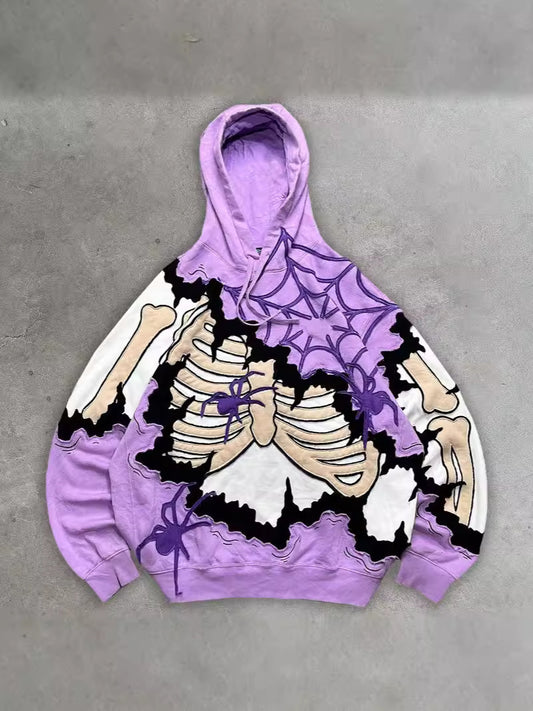 Skull Skeleton 3d Printed Sweater For Men
