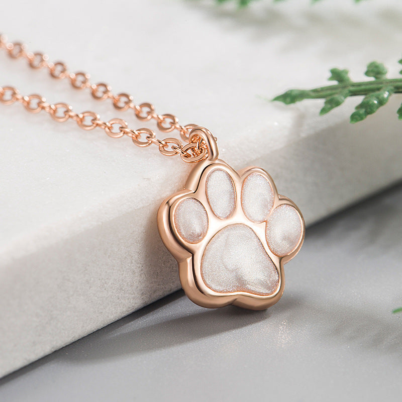 Cat's Paw Necklace Women's Clavicle Chain