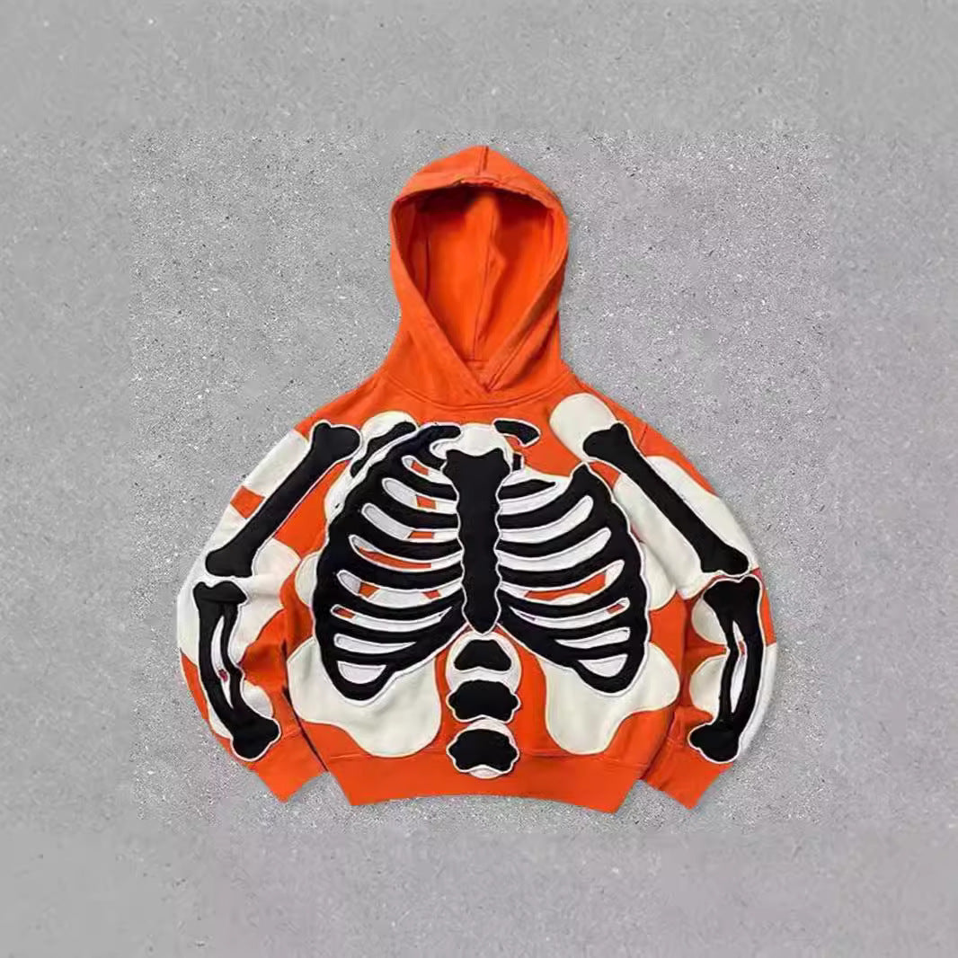 Skull Skeleton 3d Printed Sweater For Men