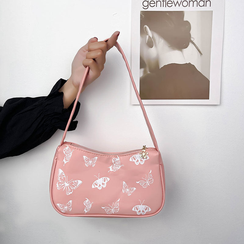 Lightweight Korean Style Personalized Butterfly Shoulder Bag