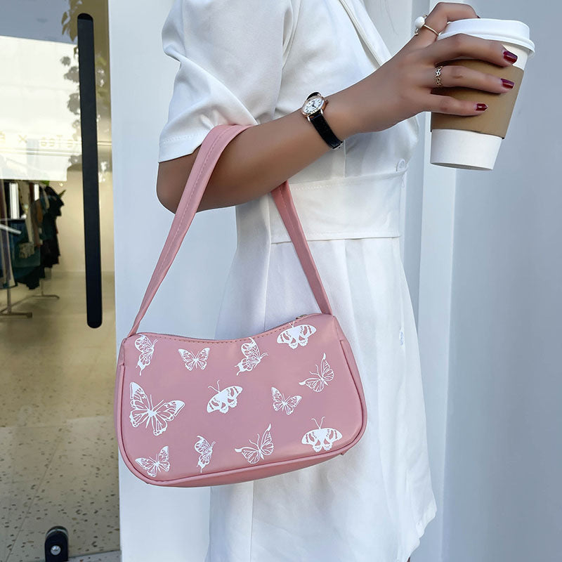 Lightweight Korean Style Personalized Butterfly Shoulder Bag